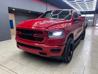 Introducing the 2022 Ram 1500 Sport, draped in a stunning red finish and powered by a robust 4x4 dri... (image 2)