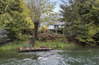 PRISTINE COWICHAN RIVERFRONT WITH OPTIONS ON A 0.84 ACRE LOT!