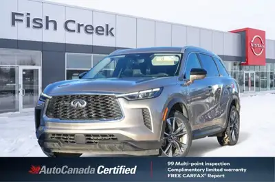 Step into sophistication and unparalleled versatility with the 2025 INFINITI QX60 LUXE. This strikin...