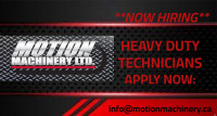 HEAVY EQUIPMENT TECHNICIANS NEEDED - IN-HOUSE AND FIELD TECHS