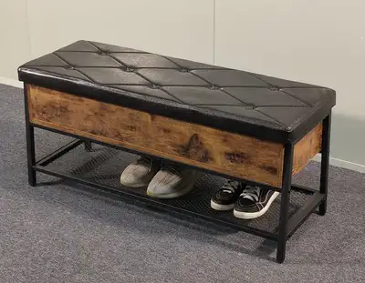 NEW PADDED ENTRY WAY & BENCH STORAGE 613511, View more