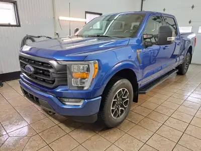 FORD F150 SPORT 2022 70988 KM CONSOLE TRANMISSION PLANCHER BANC ÉLECTRIQUE ET CHAUFFANT GROSSE ECRAN...
