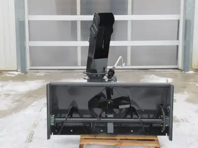 60 Inch Cutting Width, 25 Inch Cutting Height, 15 Inch Single Auger, 4 Blade Fan, Replaceable Cuttin...