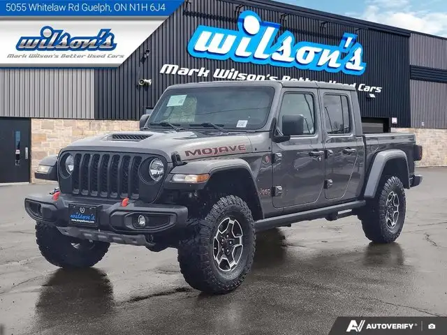 2023 Jeep Gladiator Mojave | Leather | Tow Pkg | Heated Wheel +