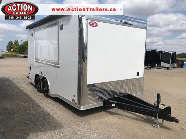 2026 IRON SERIES IRON V-NOSE CARGO/HAULER 8.5' WIDE TANDEM AXLE  in Cargo & Utility Trailers in London - Image 2