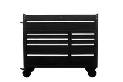 New 42" 9-Drawer Rolling Tool Bench – Heavy-Duty Garage Cabinet, View more