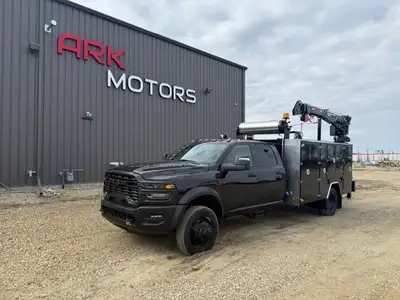 2026 Ram 5500 Service Truck BRAND NEW 6.7L Cummins Diesel Engine Crew Cab 4x4 Automatic Transmission...