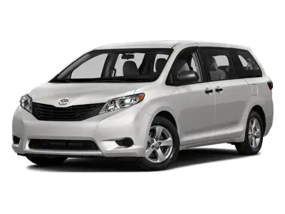 The 2017 Toyota Sienna in Alpine White exudes confidence with its smooth handling and front-wheel dr...