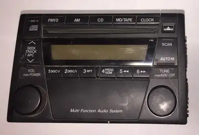 2001 2002 2003 MAZDA MX5 FM AM RADIO CD PLAYER SOUND SYSTEM ___________________ RIGHT PARTS FOR THE...