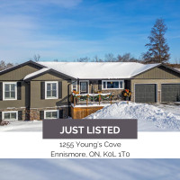 JUST LISTED - 1255 YOUNG'S COVE, ENNISMORE, ON, K0L 1T0