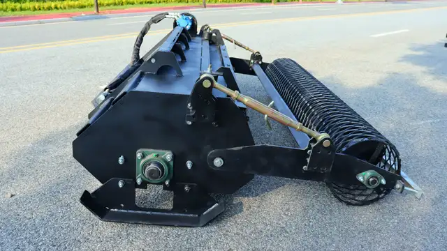 New 72″ Skid Steer Hydraulic Rotary Tiller Attachment SU255012 in Heavy Equipment Parts & Accessories in Regina - Image 3