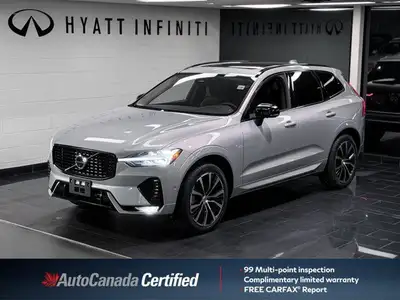 The 2023 Volvo XC60 Plus B6 Dark Theme is a high-performance Scandinavian SUV that combines a stealt...