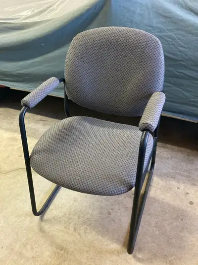 OFFICE CHAIR & 3  STOOLS, View more