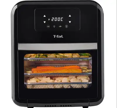 T-fal Easy Fry Toast Oven and Grill 9-in-1 air fryer oven, 11.6 Quart/ 11L, Digital Interface, Digit...