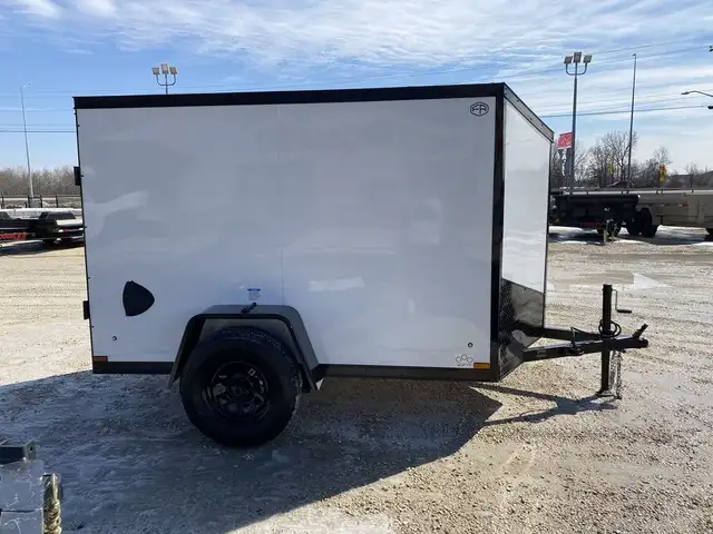 2026 US Cargo 5' X 8' V-Nose Rear Ramp Door Cargo Trailer in Cargo & Utility Trailers in Winnipeg - Image 8