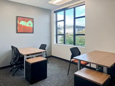 Access a bright and inspiring office space to rent designed to help teams of five to do their best w...