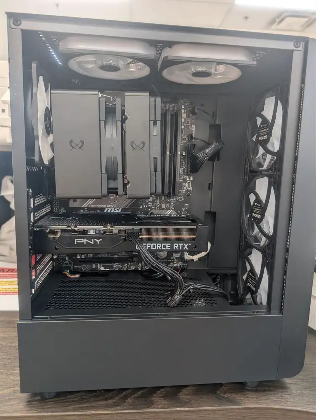 NEW CUSTOM MICROATX GAMING & WORKSTATION PC – AMD Ryzen 5 RX5700 in Desktop Computers in Edmonton - Image 3
