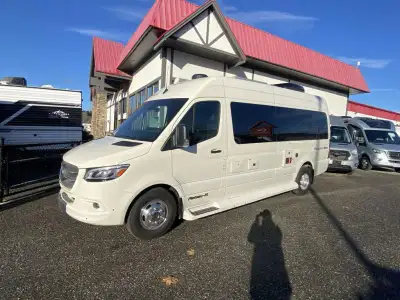 Pleasure-Way Plateau Class B diesel motorhome FL highlights: Swivel Seating Inflatable Air Bed Touch...