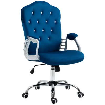 Office Chair, Velvet Computer Desk Chair with Swivel Wheels, Adj, View more