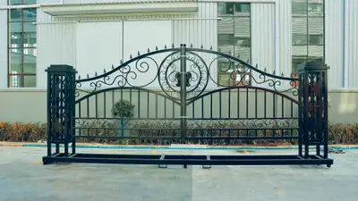 NEW 20 FT METAL FARM GATE DRIVEWAY KIT TM2008NCD101 SALE $2795.00 Built for Extreme Durability: This...