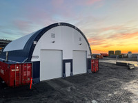 Premium Fabric Covered, Steel Framed Storage Building