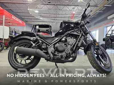 Honda Rebel 500 A true rebel refuses to compromise just like the Honda Rebel 500 refuses to choose b...