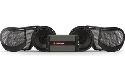 Rockford Fosgate HD24-STG2 Stage-2 Aftermarket Audio Kit for 2024 Harley-Davidson Loud. Clear. Relen...