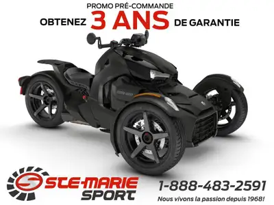 PROMOTION PRÉ-COMMANDE 2026: OBTENEZ 3 ANS DE GARANTIE SANS-FRAIS! (1 an de garantie BRP + 2 ans de...