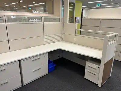 Haworth Workstation  |  Steelcase Answer Workstation(6x9)!, View more