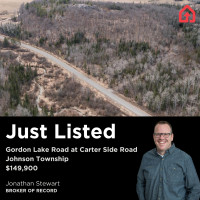 Gordon Lake Road at Carter Side Road, Johnson Township