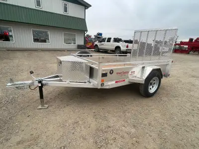 Welcome to PGS Equipment Ltd. Farm Trailers For Sale Galvanized Dump Trailer – Triumph AU1-SA5x8-35...