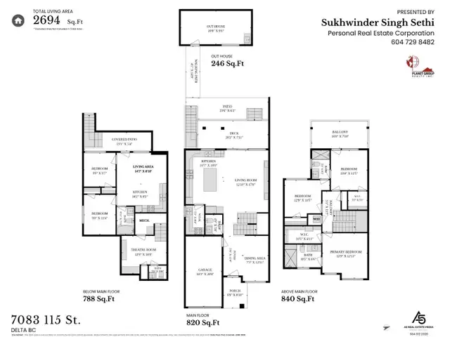 7083 115 STREET Delta, British Columbia in Condos for Sale in Delta/Surrey/Langley - Image 3