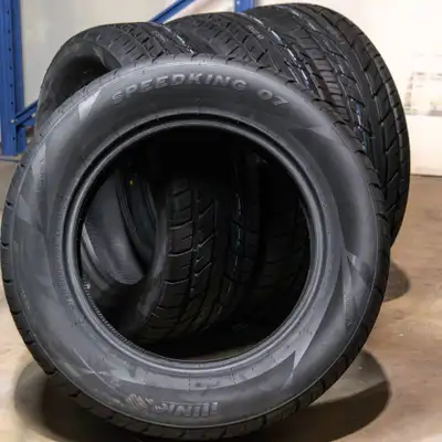 BRAND NEW 275/60R20 PERFORMANCE All-SEASON M S SpeedKing07 tires ONLY $220 FOR EACH ($880 for a set...