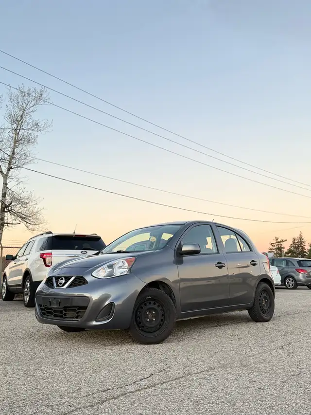2017 Nissan Micra 4dr HB Man S-GREAT ON GAS-CLEAN CARFAX-COMMUTE