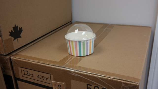 8 oz Ice Cream Box customized in Other Business & Industrial in Markham / York Region