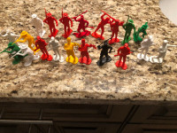 20 US Calvary Marx recast toy soldiers 54mm