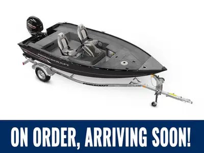 2026 Princecraft Holiday 162 SC MAX LOA 16’2in. / Beam 7’1in. / Capacity: 4 Person Motor: Mercury 60...