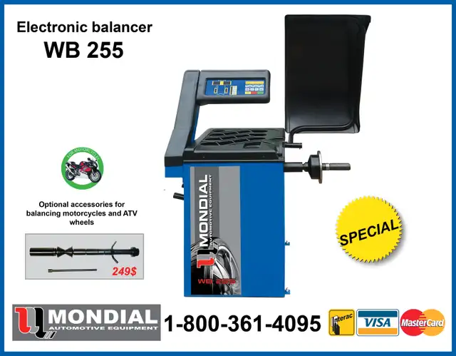Tire Changer Balancer Tire Machine TC325 with bead blaster NEW ! in Heavy Equipment Parts & Accessories in Moncton - Image 5