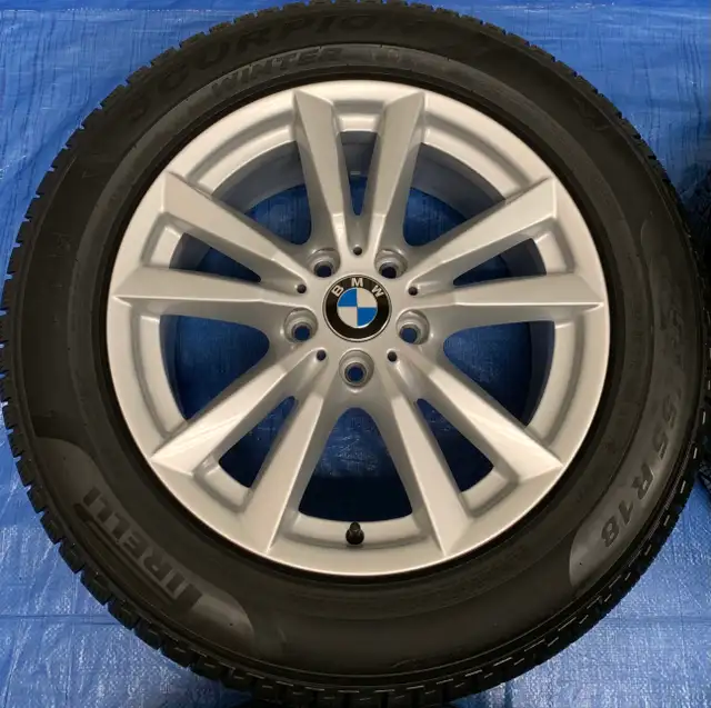 2017 BMW X5 OEM 18" Rims & Run-Flat Winter Tires *90%* in Tires & Rims in Markham / York Region - Image 6