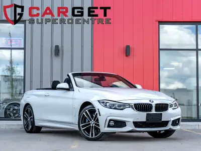 Carget Supercentre is proud to present this 2019 BMW 440i xDrive Cabriolet! EXTERIOR: ALPINE WHITE I...