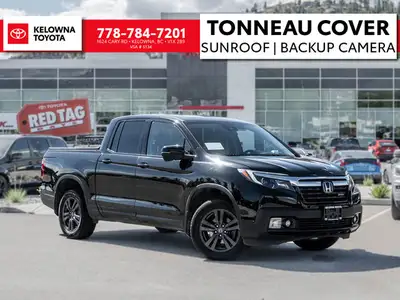 Tonneau Cover - Heated Front Seats - Sunroof - Backup Camera The 2019 Honda Ridgeline Sport stands o...
