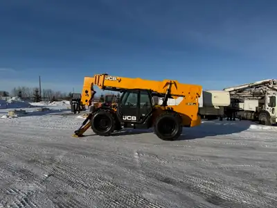 Brand/model: JCB 510-56 Year: 2021 Hours: 2,235 Reach: 56′ Cab: Enclosed cab with heat Capacity: 10,...