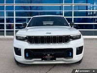 Bright White 2023 Jeep Grand Cherokee Overland 4xe 4X4, 8-Speed Automatic, 2.0 L 4 Cylinder Turbo, C... (image 8)