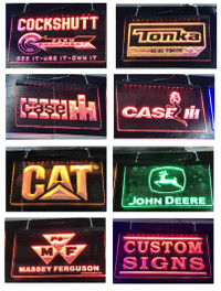 FARM/MACHINERY/TRACTOR - LED SIGNS (LOOK AT ALL PICS)