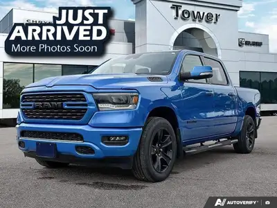 Come see this 2022 Ram 1500 Sport. Its Automatic transmission and 5.7L Hemi V8 Engine engine will ke...
