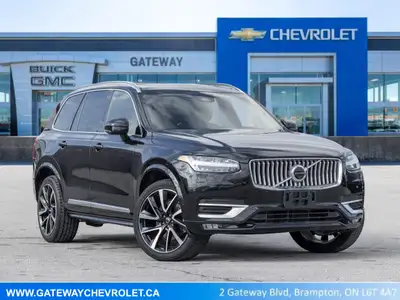The 2024 Volvo XC90 Plus Bright Theme B6 commands attention in a refined Blackfinish that highlights...