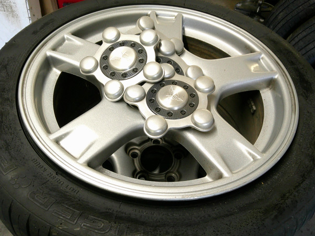 Four C5 Corvette wheels and tires in Tires & Rims in Moncton