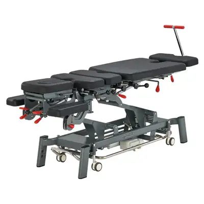 Fairworth 381 Chiropractic Table, Manual Drops & Flexion Distraction Therapy Bench MT Chiropractic C...