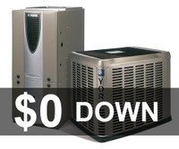 HIGH EFFICIENCY FURNACE - SAME DAY - $0 DOWN