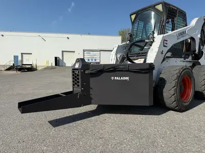 The FFC Concrete Chuter for skid steer and ag loaders, backhoes and compact wheel loaders is designe...
